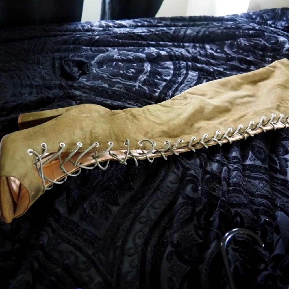 Thigh high boots